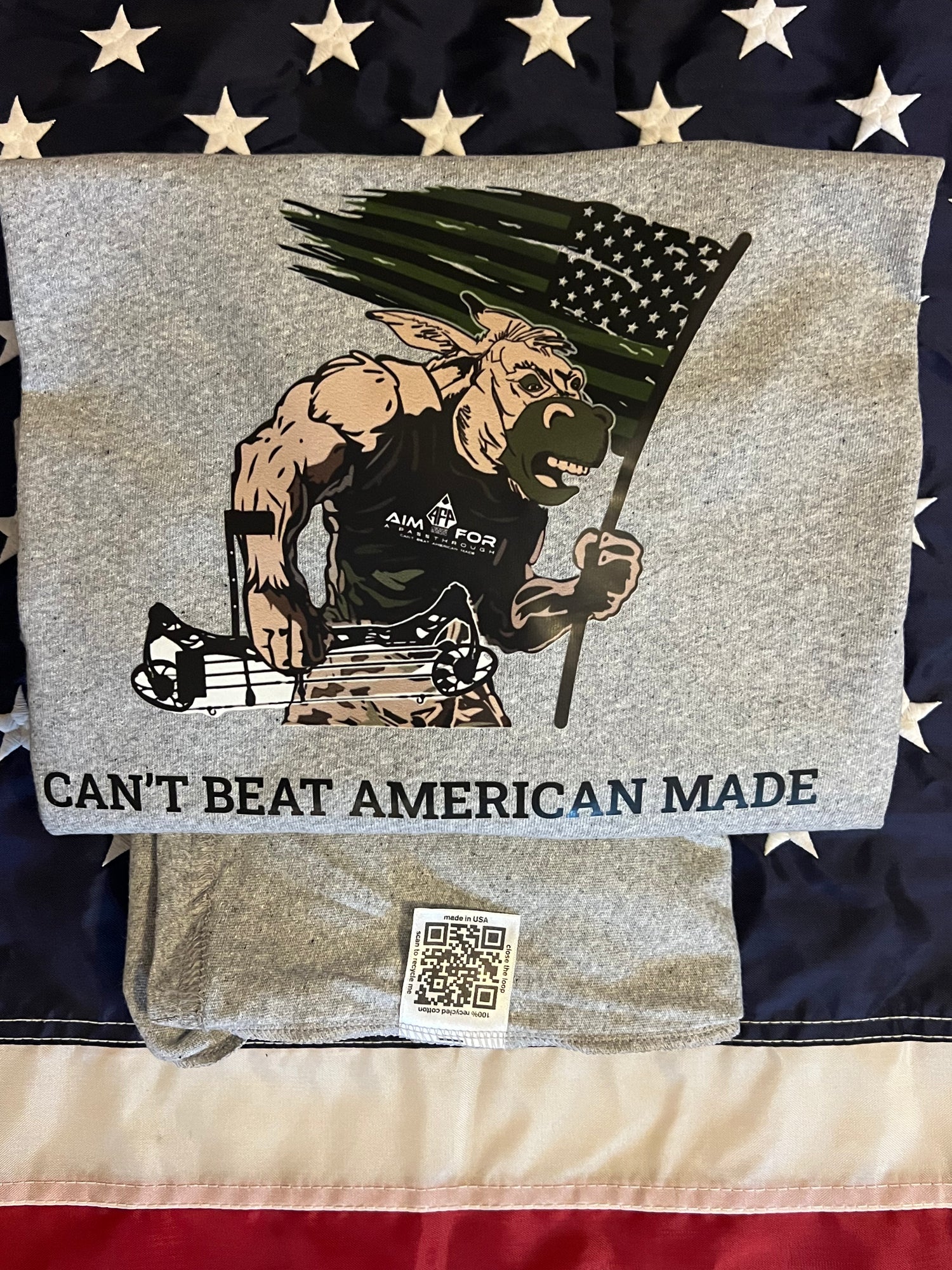 100% American Made Short sleeve T-shirt